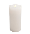 Flameless LED Candle White 3"Dia. X 6"H
