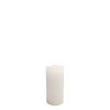 Flameless LED Candle White 3"Dia. X 6"H