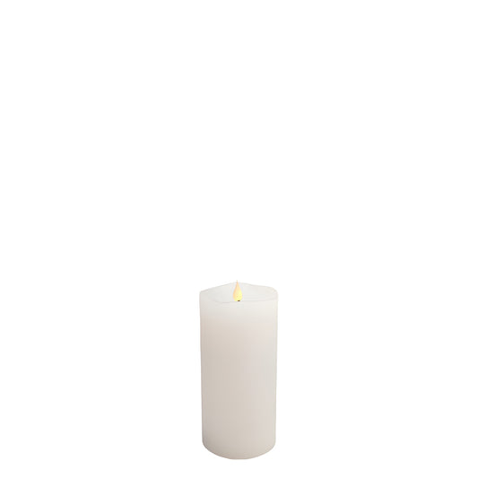 Flameless LED Candle White 3"Dia. X 6"H