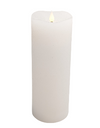 Flameless LED Candle White 3"Dia. X 8"H