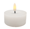 Flameless LED Candle White Set of 2 Tealights 2.5"Dia. X 1"