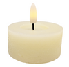 Flameless LED Candle Ivory Set of 2 Tealights 2.5"x 1"
