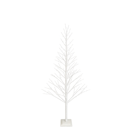 White Glitter Tree Glitter Tree 210cm/83in | 306 Warm White LED Lights