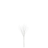 Silver Glitter Branch 100cm/39in | 99 Warm White Lights