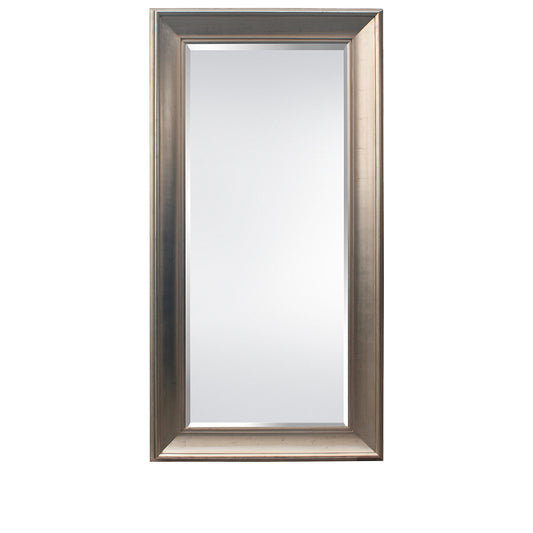 Bellina 43”W x 85”H Mirror Antique Silver
