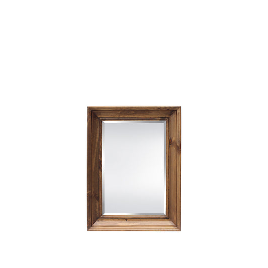 Nathan 34-3/4”W x 46-3/4”H Mirror Walnut