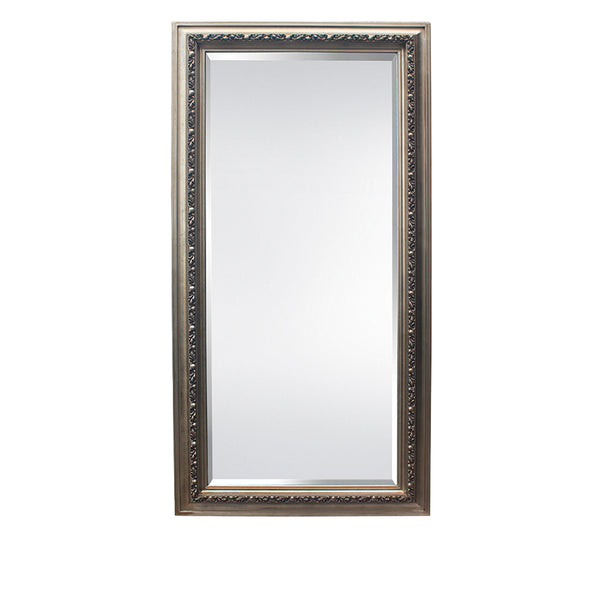 Sumner 41”W x 83”H Mirror Antique Silver