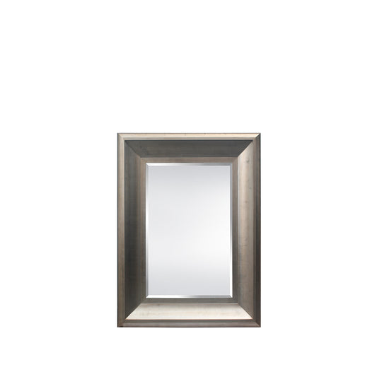 Harbour 40”W x 52”H Mirror Antique Silver