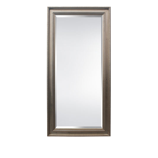 Rochelle 40-1/4"W x 82-1/4"H Mirror Antique Silver