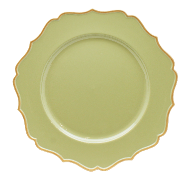 Bethany 33cm Charger Sage