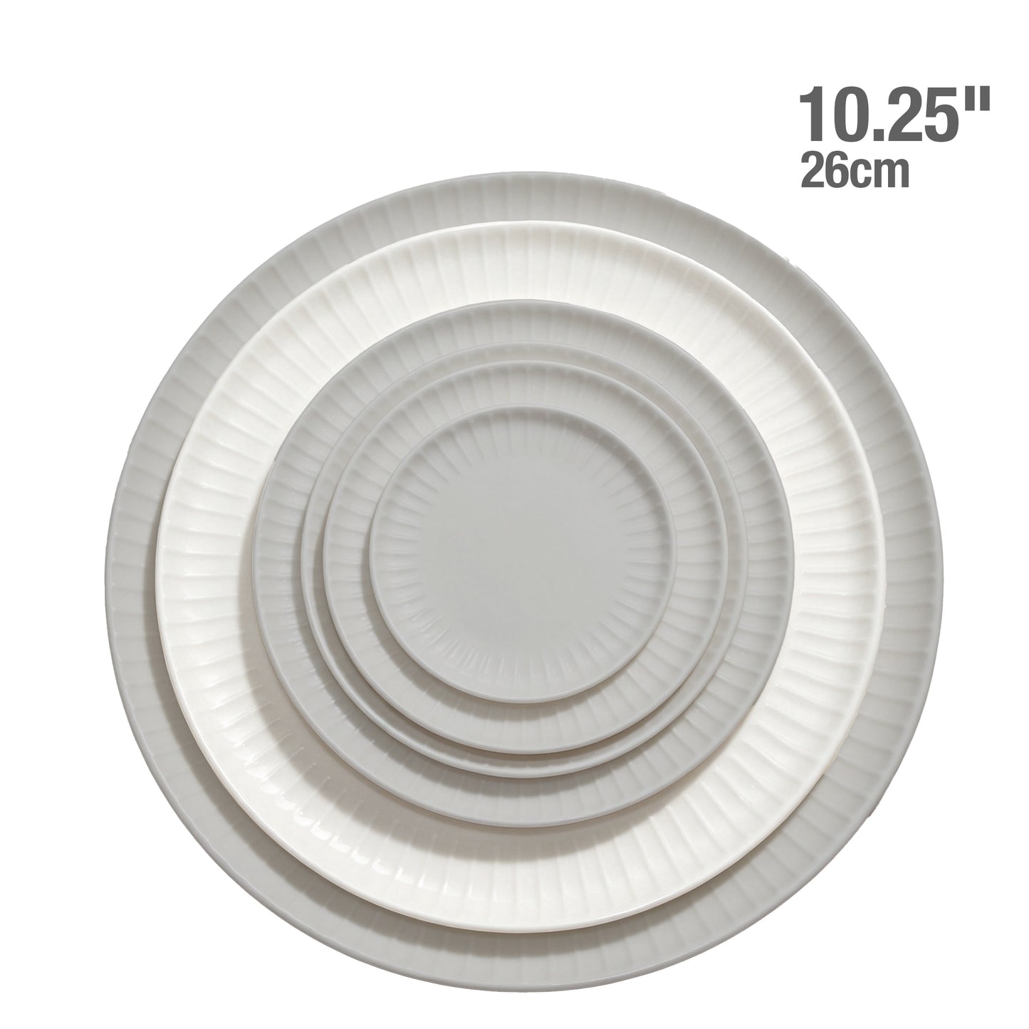Bianca 26cm (10.25in) Dinner Plate