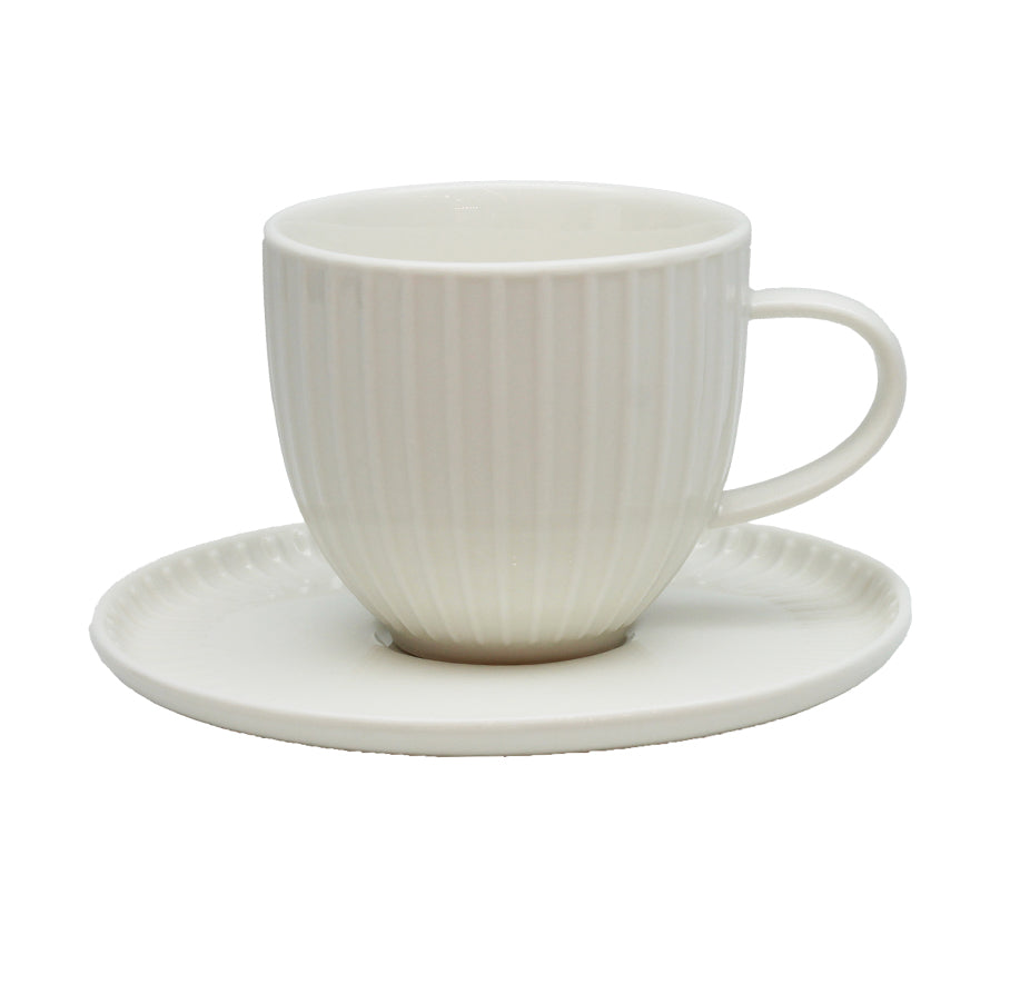Bianca 220mL (7.5oz) Cup & Saucer