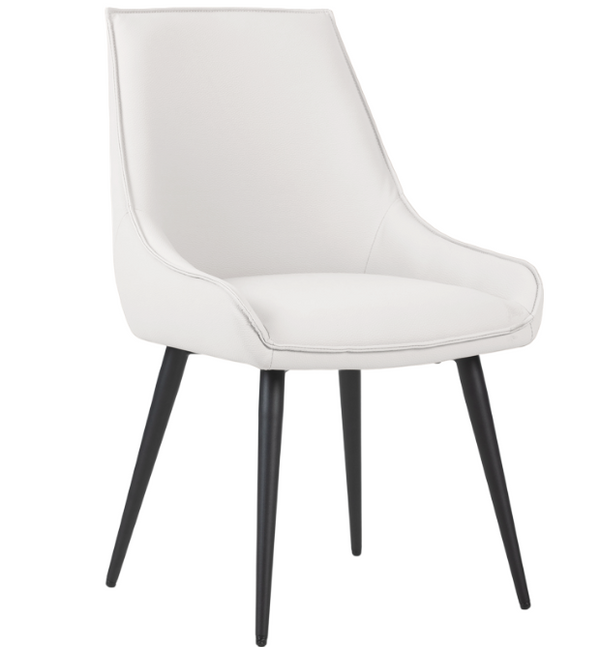 Idalia Dining Chair, White Dove