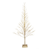 Champagne Glitter Tree 270cm/106in |360 Warm White LED Lights