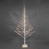 White Glitter Tree 270cm/106in |360 Warm White LED Lights