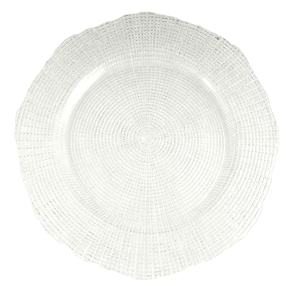 Luna 33cm Clear Charger