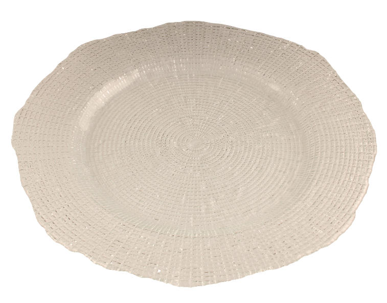 Luna 33cm Clear Charger