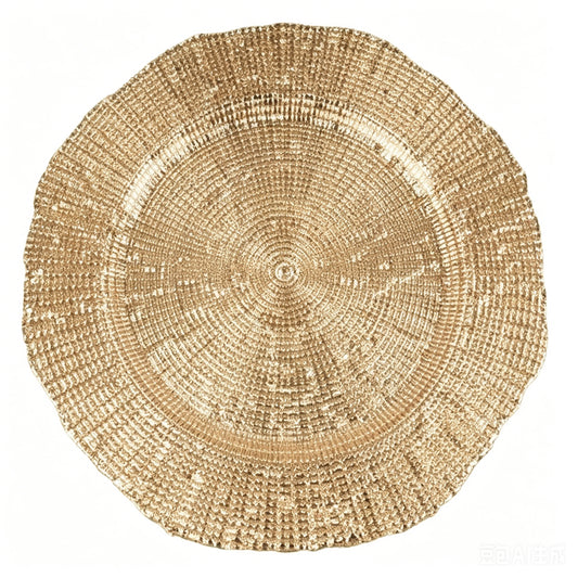 Luna 33cm Champagne Charger