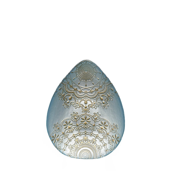 Egg Plate Blue