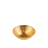 Toscana 17 cm Gold Leaf Bowl