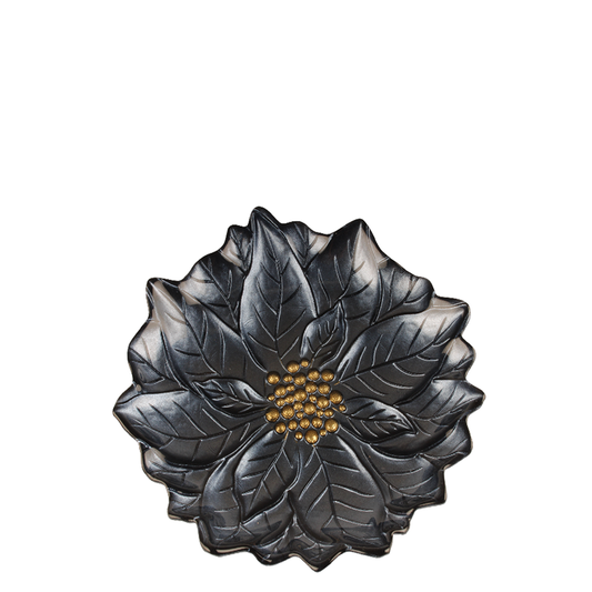 Poinsettia 23cm Plate - Blue