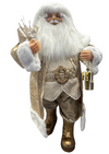 Enchanted Santa 80cm with Champagne Coat