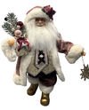 Festive Santa 45cm with Blush Coat