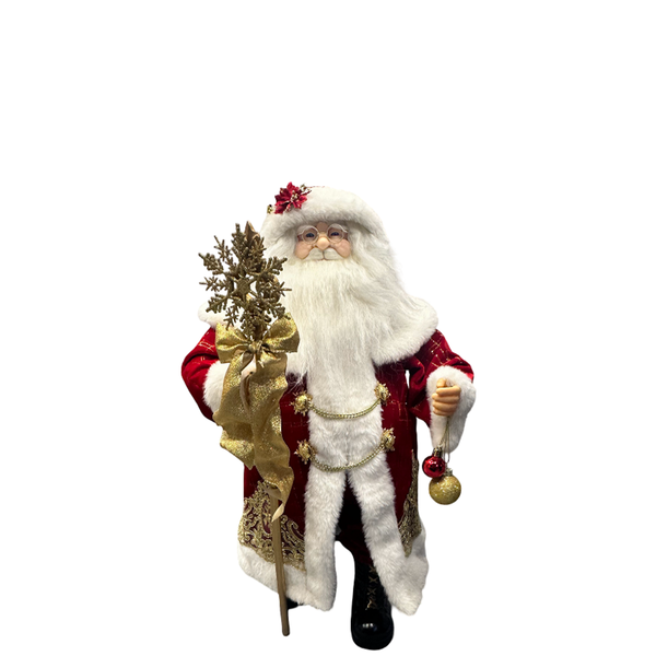Imperial Santa 60cm with Red Coat