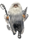 Dazzle Santa 60cm with Silver Coat