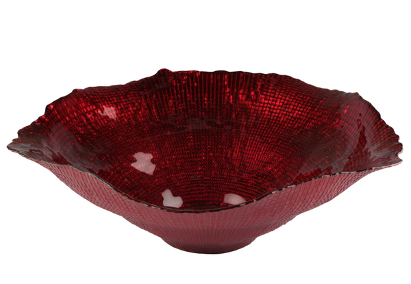 Luna 45cm Red Bowl