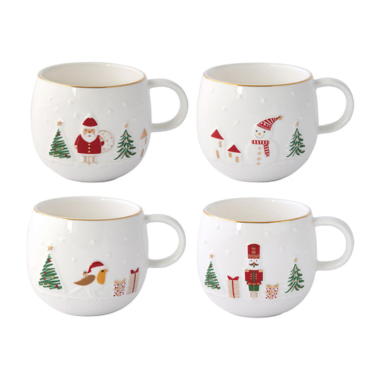 Let It Snow 400ml (13.5oz) Mug (Assorted)
