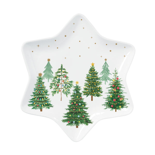 Festive Trees 22.5cm (8.9in) Plate