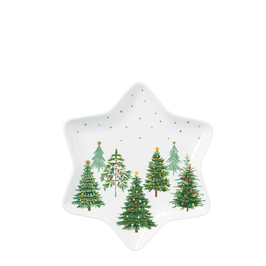 Festive Trees 22.5cm (8.9in) Plate