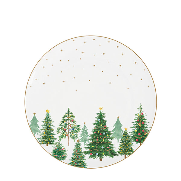 Festive Trees 27cm (10.6in) Dinner Plate