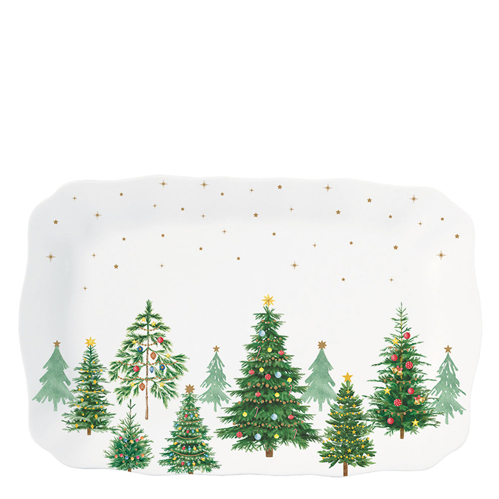 Festive Trees 35cm (13.8in) Platter