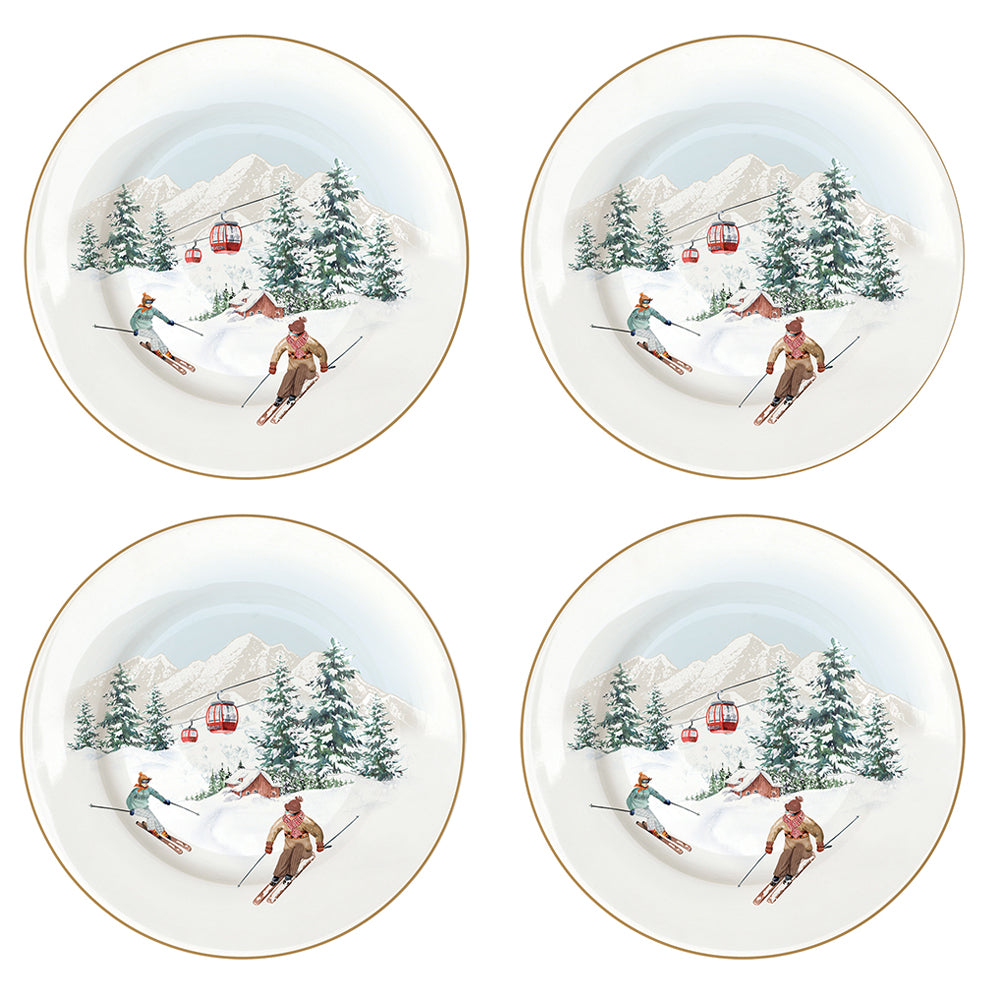Chalet 19cm (7.5in) Plates Set of 4