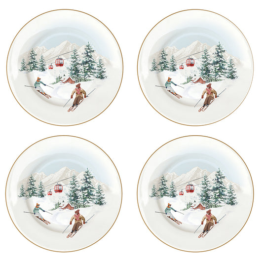 Chalet 19cm (7.5in) Plates Set of 4