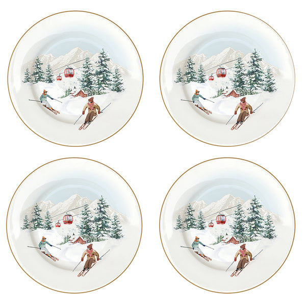 Chalet 19cm (7.5in) Plates Set of 4