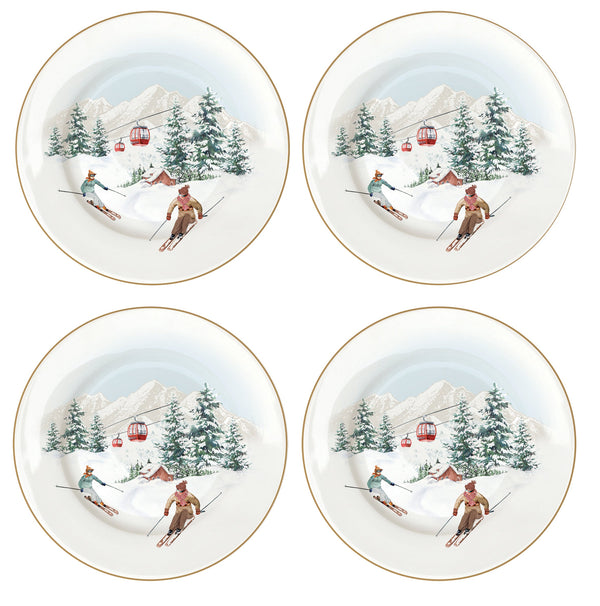 Chalet 19cm (7.5in) Dessert Plates Set of 4