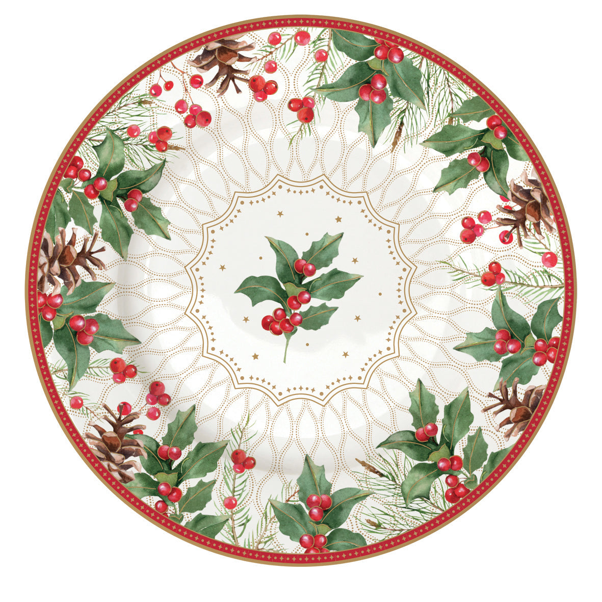 Christmas Berries 19cm (7.5in) Side Plate