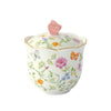 Dancing Butterflies 220ml (7.2oz) Sugar Bowl with Lid