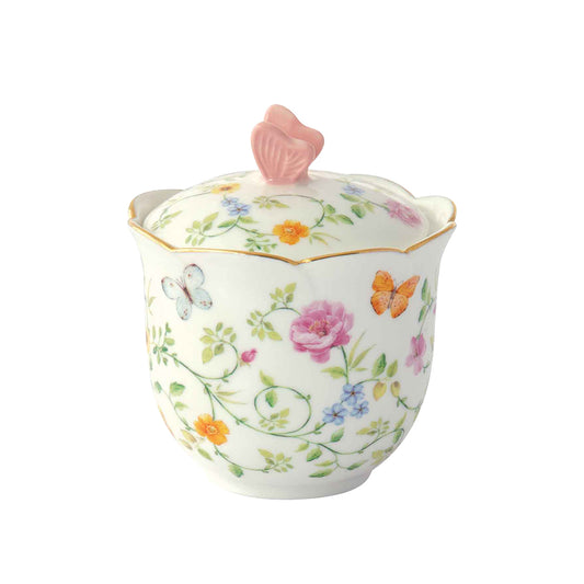 Dancing Butterflies 220ml (7.2oz) Sugar Bowl with Lid