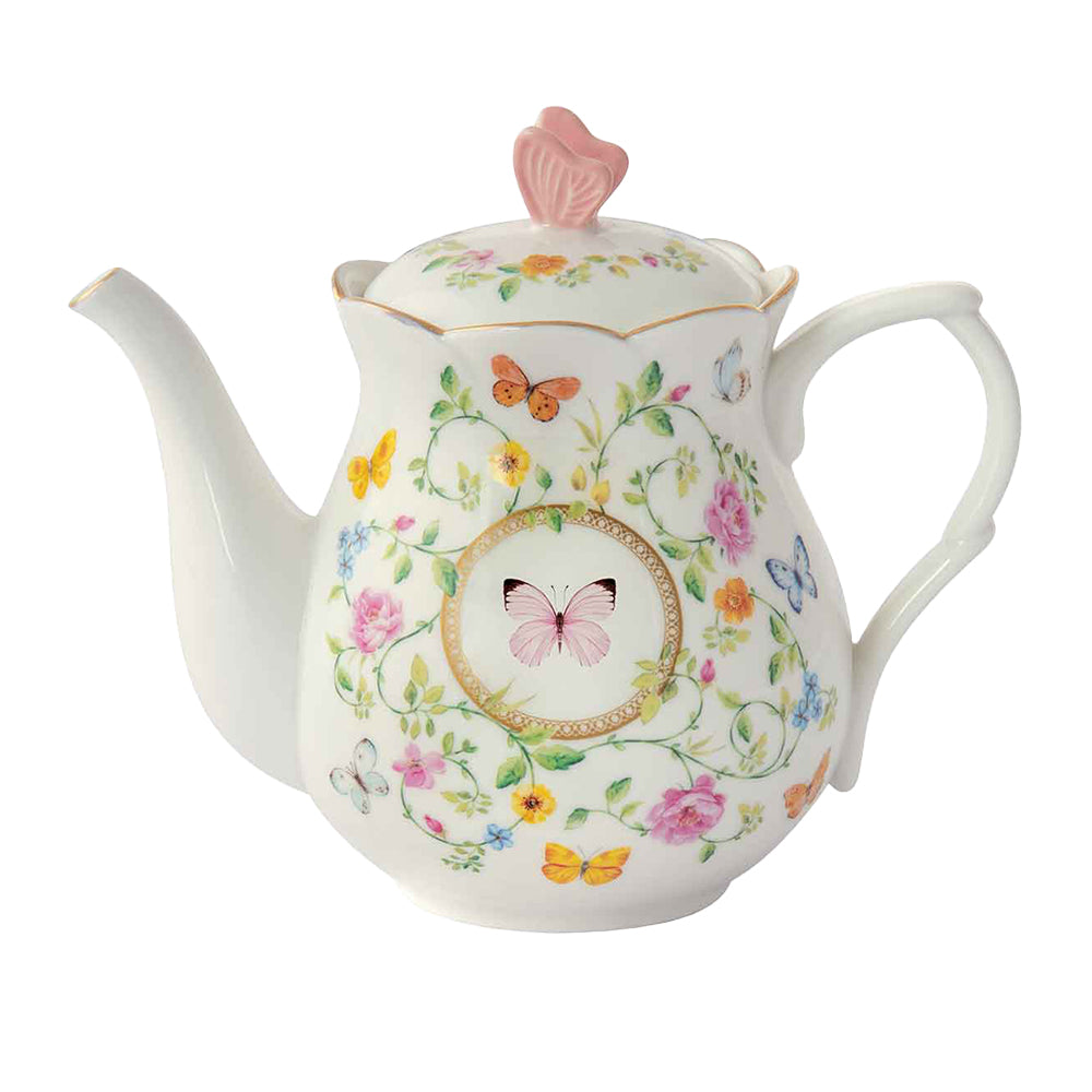 Dancing Butterflies 900ml (30oz) Teapot