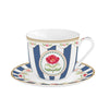 Flowery 370ml (12.5oz) Cup & Saucer
