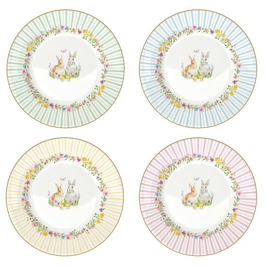 Happy Easter 19cm (7.5in) Plates Set of 4