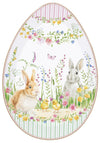 Happy Easter 30cm (11.8in) Egg Shape Platter