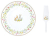 Happy Easter 32cm (12.6in) Cake Plate with Server