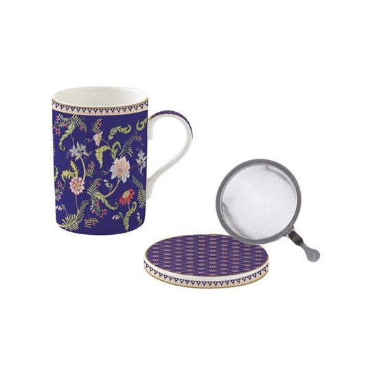 Magie D'Orient 350ml (12oz) Infuser Mug  Purple