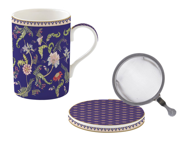 Magie D'Orient 350ml (12oz) Infuser Mug  Purple