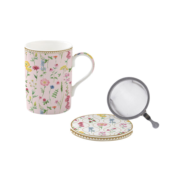 Meadow Flowers 350ml (12oz) Infuser Mug